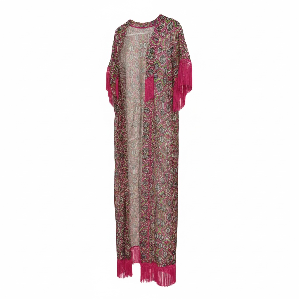 Abundance Echoes (Two piece swimsuit and a Kimono)