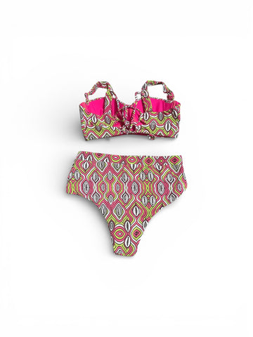 Abundance Echoes (Two piece swimsuit and a Kimono) - Coming Soon
